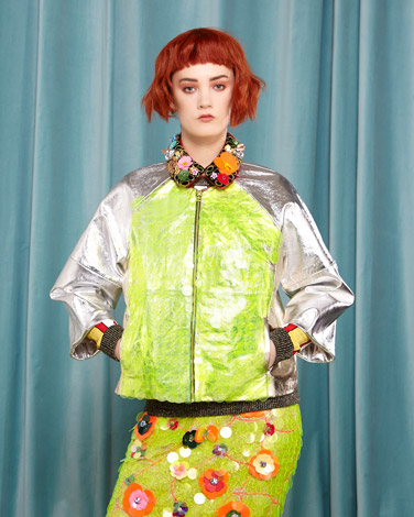 Joanne Hynes Leather Hand Sequin Jacket (Limited Edition)